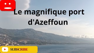 Algérie Tizi Ouzou Azeffoun Son Magnifique Port