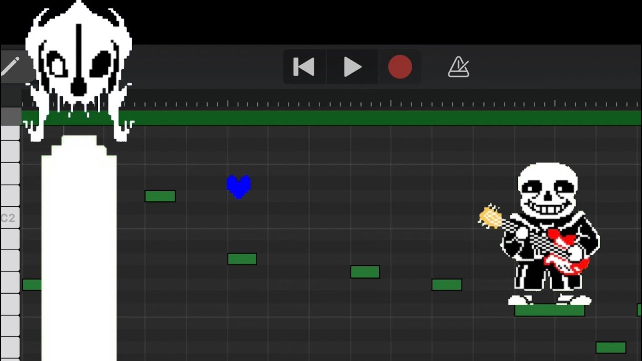 GARAGEBANDでMEGALOVANIA【UNDERTALE】