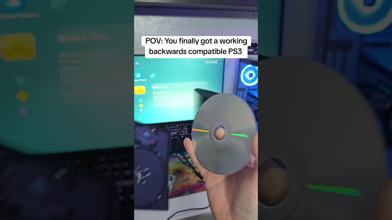 I finally got my hands on a working PS3 backwards compatible! 