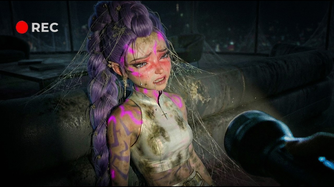 I FOUND a K-Pop Demon Hunters Characters in an ABANDONED TOWER (Lost Footage)