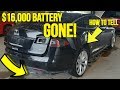 Teslas Selling at Auction are Missing $16,000 Battery Packs! Here's how it was discovered...