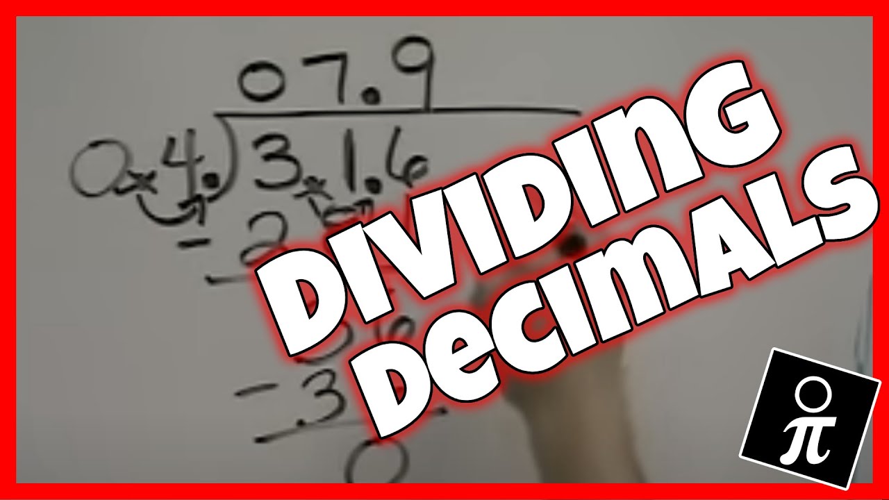 Dividing decimals YouTube