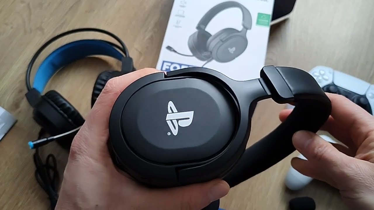 Unboxing hs do ps5 Trust Gaming GXT 498 Forta -Rzut Oka;)
