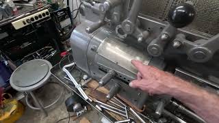 The remarkable Axelson heavy duty engine lathe