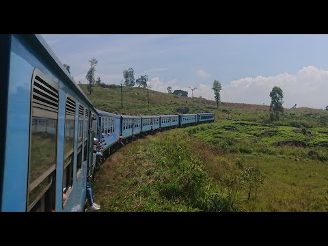 Sri Lanka Railways in January 2020 (4K) @martinlaubner