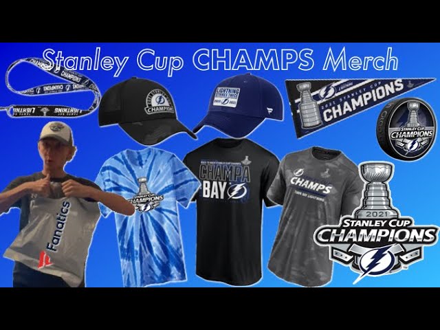 Official 2021 Stanley Cup Champions Locker Room T-Shirt Tampa Bay