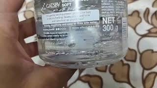 GATSBY WG Water Gloss Soft Wet Look & Jell Review