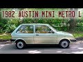 1982 Austin Mini Metro L goes for a drive