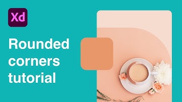 How to round corners in Adobe XD | Easy tutorial