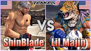 Tekken 8  ▰  ShinBlade (Steve) Vs Lil Majin (#1 King) ▰ Ranked Matches!