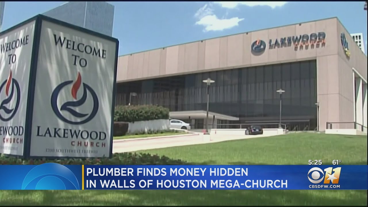 A plumber was working on a toilet at Joel Osteen's church. Then a ...