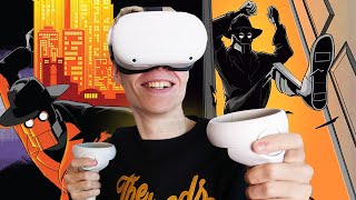 BECOME A DETECTIVE IN VIRTUAL REALITY! | Retropolis VR (Oculus Quest 2 Gameplay) screenshot 5