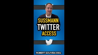 #Sussmann had Weird Access to #Twitter #Shorts