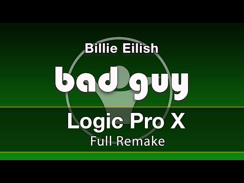 bad guy Billie Eilish Logic X Remake Template