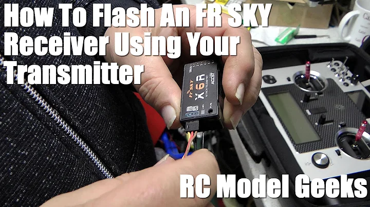 How to flash firmware FRSky Taranis Receiver RX x8r x6r