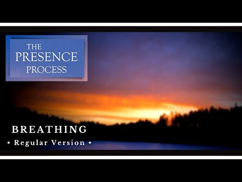 THE PRESENCE PROCESS Breathing Practice - Regular Version 15 min + Black Screen || - Michael Brown