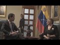 Bachelet insiste en liberación de presos políticos en Venezuela, dice Guaidó