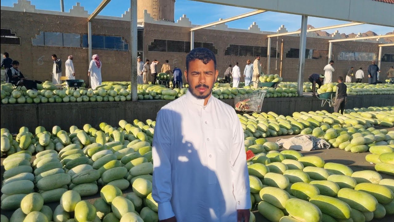 حراج الحبحب | نزول كمية وفيرة من الحبحب في بداية موسمه في المدينة المنورة ماشاء الله بركات المدينة