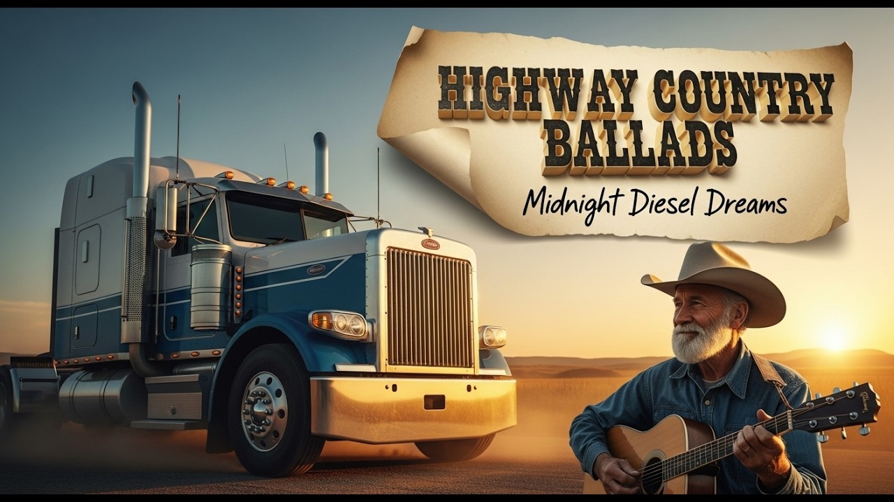 Country Truck Ballads | Emotional Country Songs for Long Road & Truckers 