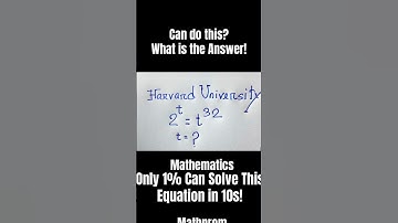 Comment Your Answer Below! ⬇️ Harvard mathematics #mathchallenge #algebra #havard Only 1% Can Solve