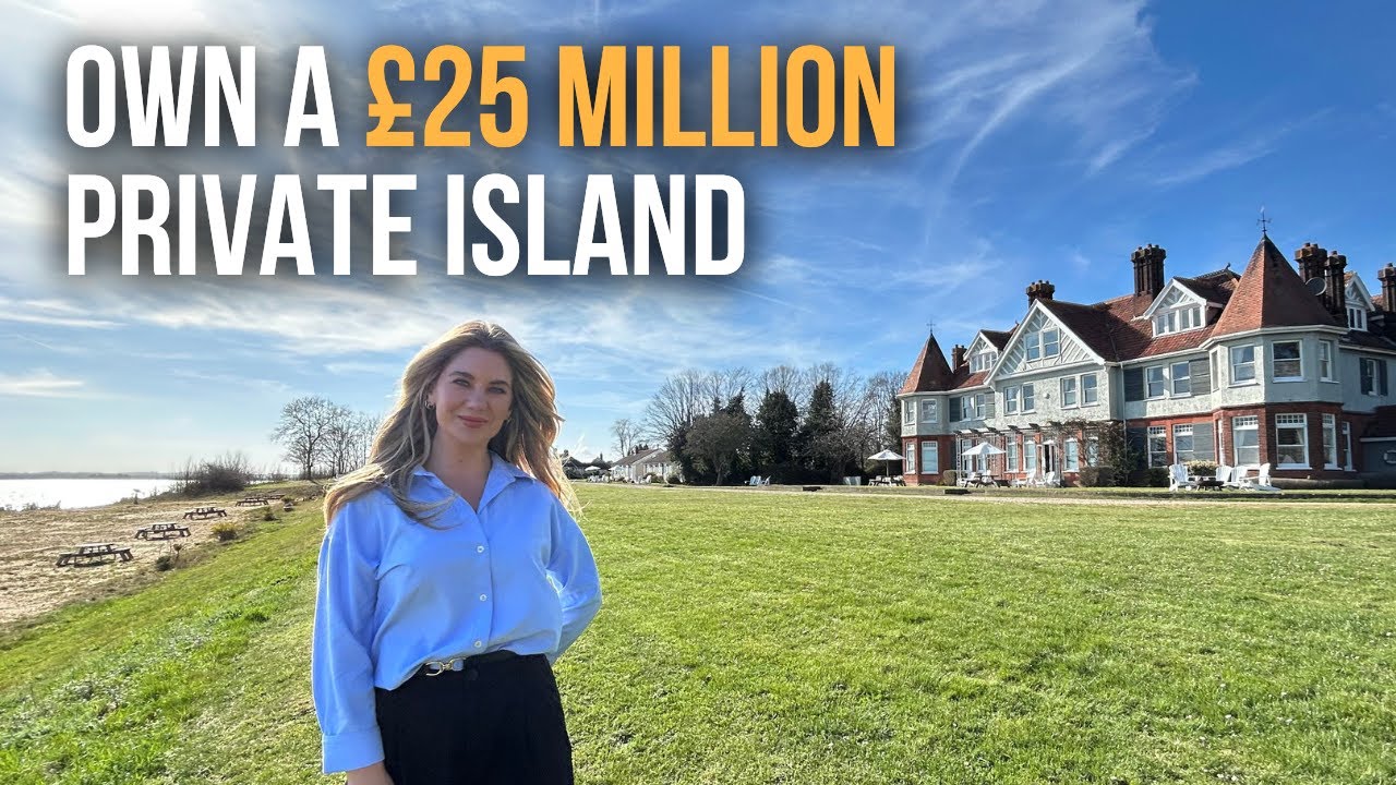 Explore a £25 Million Exclusive Private Island near London | Property Tour