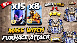 Mass WITCH Attack With FURNACE REVIVE 2026 (Town Hall 18) | Best TH18 Attack Strategy Clash of Clans