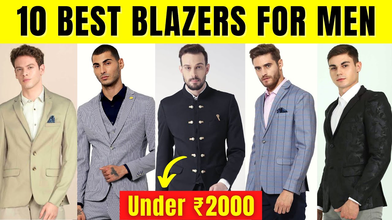 BEST BLAZERS For MEN Under 2000 (Hindi) || Best BLAZERS For WEDDING ...