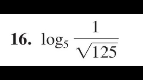 evaluate log5(1/sqrt(125))