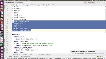 Customizing the Rasa X Chatbot and Understanding the Working