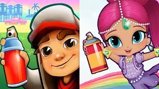 Subway Surfers TASHA vs PRINCESS SHIMMER Gameplay HD screenshot 5