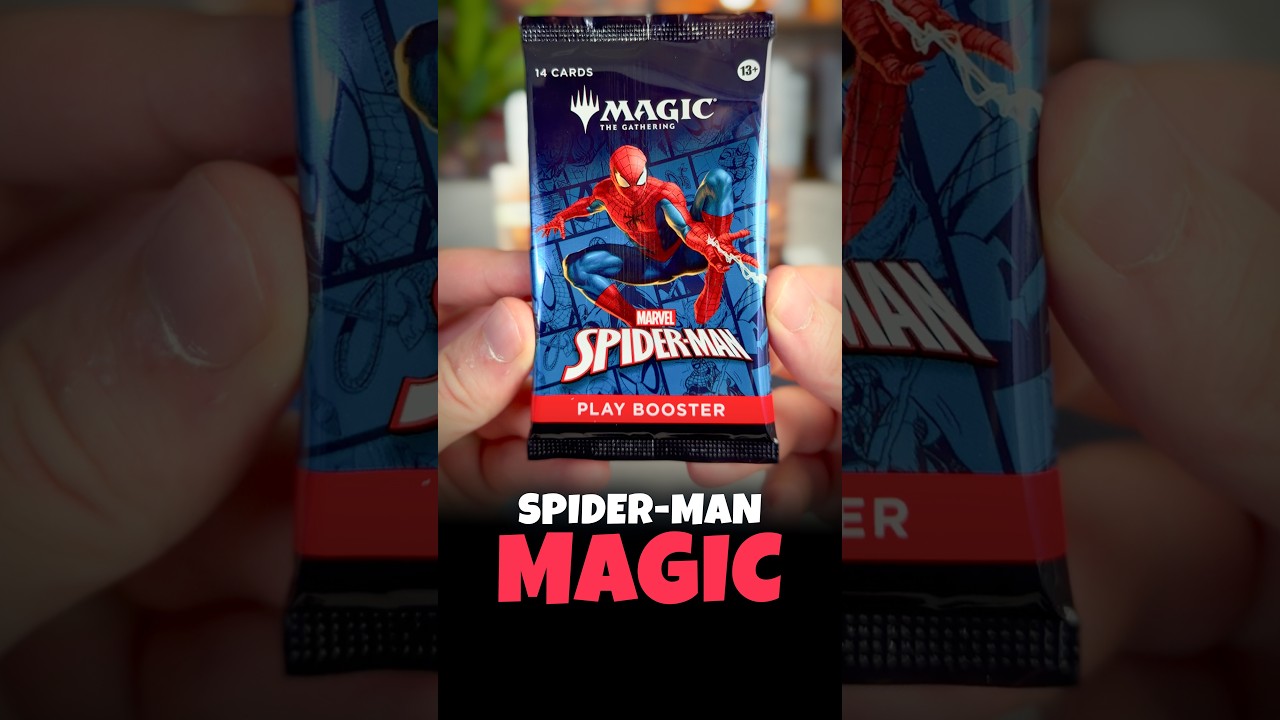I Open a Spider-Man Play Booster Box! (Magic: The Gathering Unboxing) #marvel #magictcg #shorts