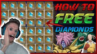 HOW TO GET FREE DIAMONDS! | ONE PUNCH MAN: ROAD TO HERO 2.0 screenshot 2