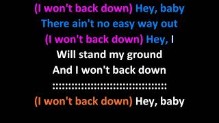 Tom Petty - I Won't Back Down KARAOKE