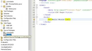 EJERCICIO ESTUDIANTE JSP || NETBEANS