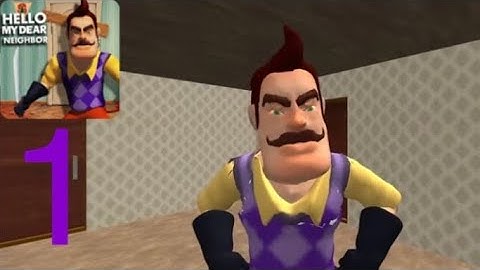 Neighbor’s Dark Riddle - Gameplay Walkthrough Part 1 - (iOS, Android)