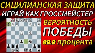 СИЦИЛИАНСКАЯ ЗАЩИТА ЗА ЧЕРНЫХ / ДЕБЮТЫ ЗА 10 МИНУТ: ЛОВУШКИ И ИДЕИ