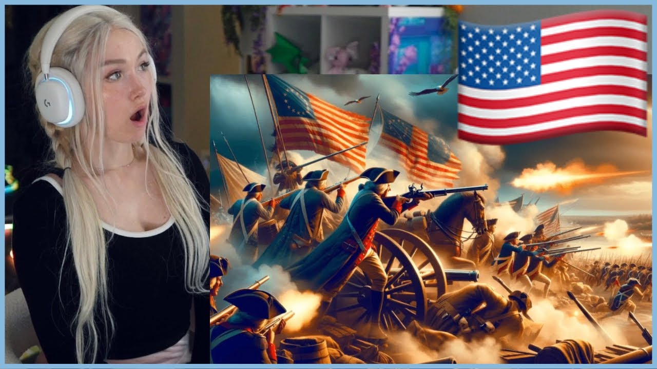 American Independence Day! | The American Revolution - OverSimplified (Part 2) REACTION!!!