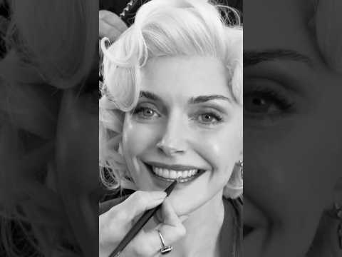 Divine Sophie 🖤 Wearing the Lisa Eldridge x Marilyn Monroe Collection @harpersbazaaruk