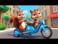 Ardilya Kinuha Pizza Bike 🐿️🍕🏍️