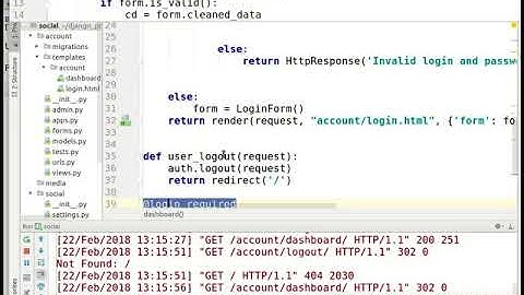 Создание первичной страницы личного кабинете нашей социальной сети на Django 2.