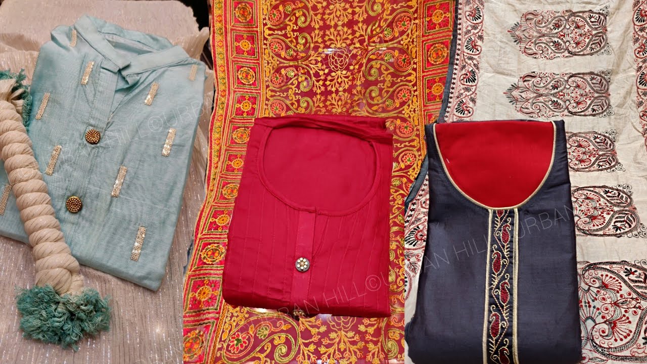 ladies bag sale करवाचौथ पर मार्किट में नए डिज़ाइन FULL DUPATTA WORK designer suit ladies suit market urban hill