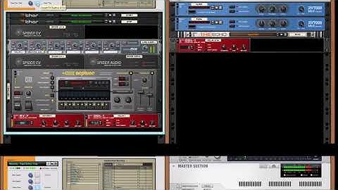 How to create a simple tape delay stop effect in Reason