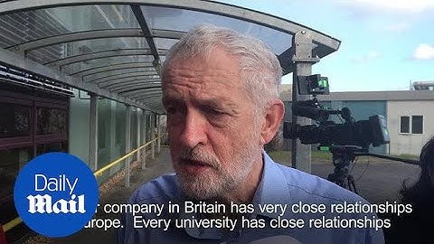 Jeremy Corbyn: Labour would maintain close EU links for business