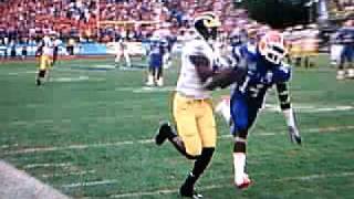 Adrian Arrington amazing one hand catch vs Flordia