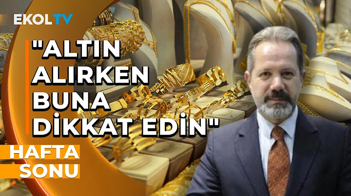 "Altın Alırken Buna Dikkat Edin, Büyük Zarar Edersiniz" İslam Memiş Uyardı!
