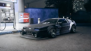 DMC x SXSHAPER - Back to the Future // Need for Speed Unbound Drift // Hayeduce Drift Mod