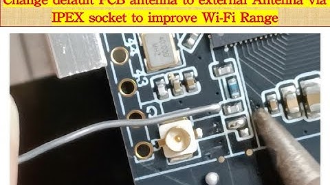 LILYGO T-Display-S3 ( ESP32-S3 + 1.9" IPS TFT LCD 開發板 ) 如何改善 Wi-Fi 距離 1