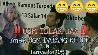 #ditolakugm Anak UGM Tanya Kepada UAS Saat Seminar di UII