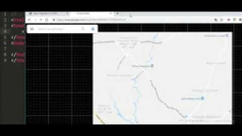 Integrate Google map in your website using HTML