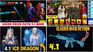 2ND PRIZE PATH 4.0 😍 GLACIER ULTIMATE SET 4.1 🥶 M416 GLACIER RETURN 4.1 || PRIZE PATH 4.1